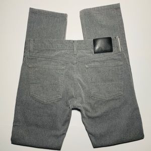 Gustin Jeans skinny gray raw denim size 32 x 31